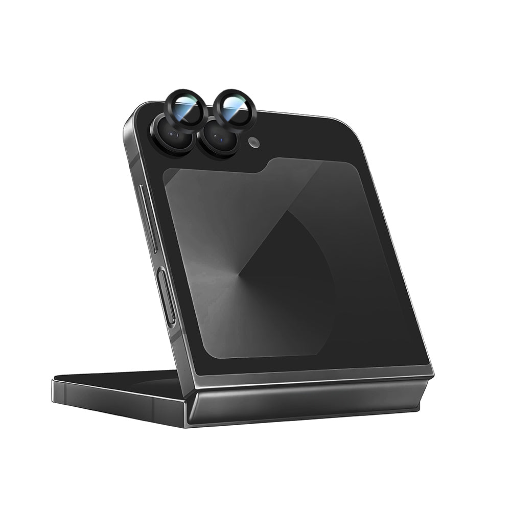 CaseWorld Alloy Serisi Galaxy Z Flip 6 Oleofobik Anti Reflective Kamera Lens Koruyucu CaseWorld Alloy Serisi Galaxy Z Flip 6 Oleofobik Anti Reflective Kamera Lens Koruyucu